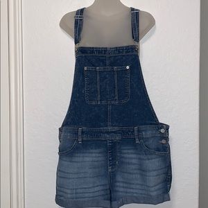 No Boundaries Overall Shorts